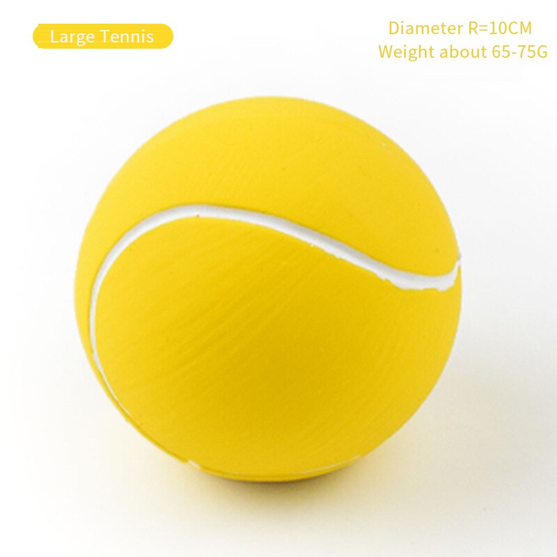 Pet Latex Toy Ball High Elastic Cotton Filled Latex Football For Small Dog Playing Pet Sound Toy Chew Toy Dog Accessories